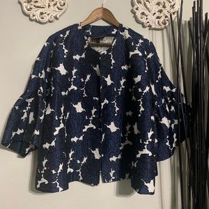 Lane Bryant size 14/16 Blazer with bell sleeves.